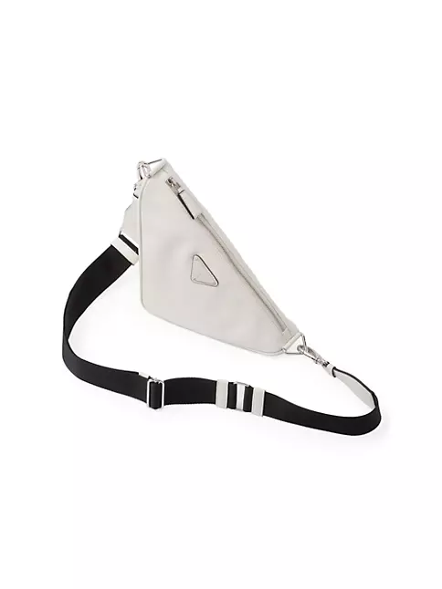 Guess Nylon Phone Bag with Metal Triangle Logo & Adjustable