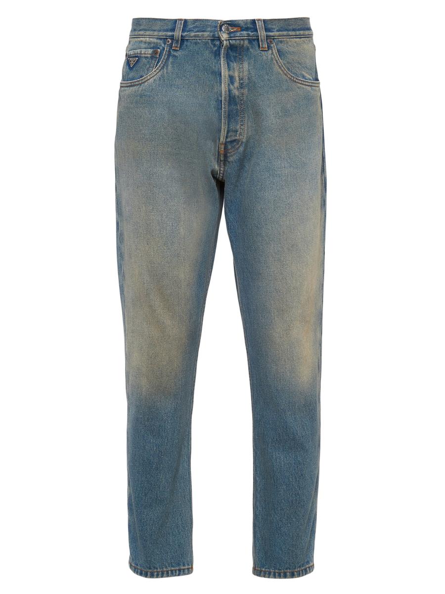 Prada Five-Pocket Denim Jeans | Saks Fifth Avenue