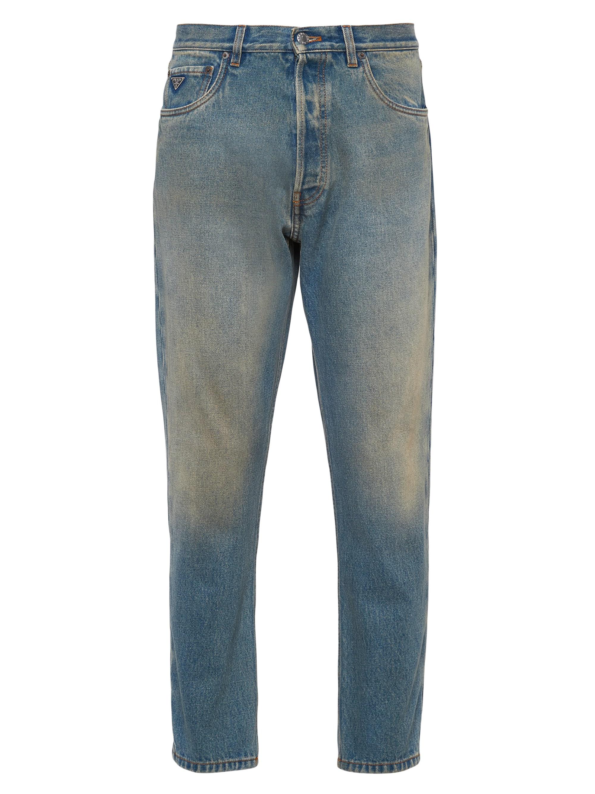 Prada Five-Pocket Denim Jeans | Saks Fifth Avenue