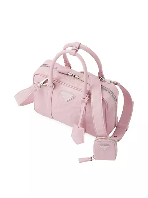 Prada Pink Saffiano Leather Bowler Bag Prada | The Luxury Closet
