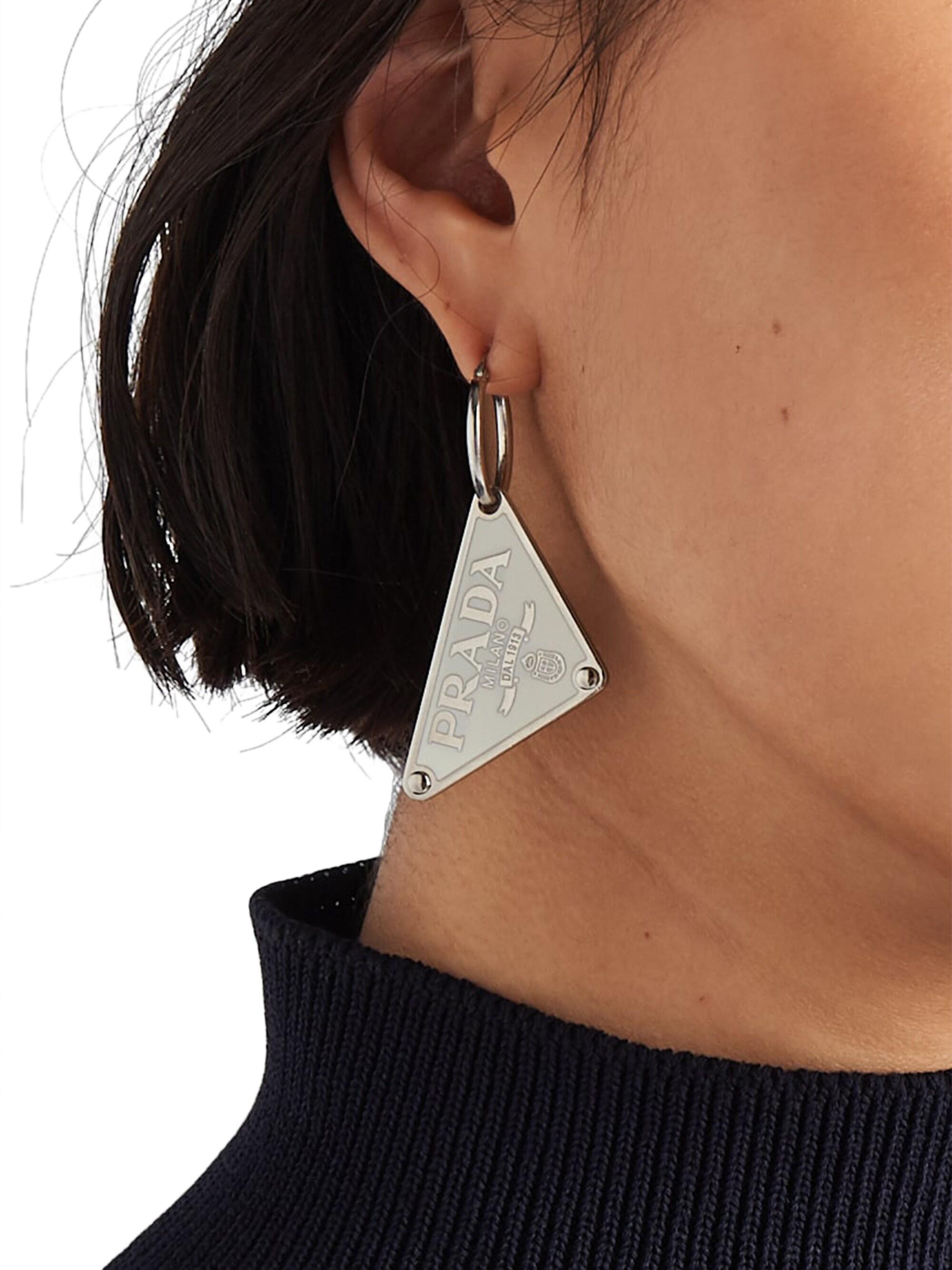 Prada Prada Symbole Pendant Left Earring Saks Fifth Avenue