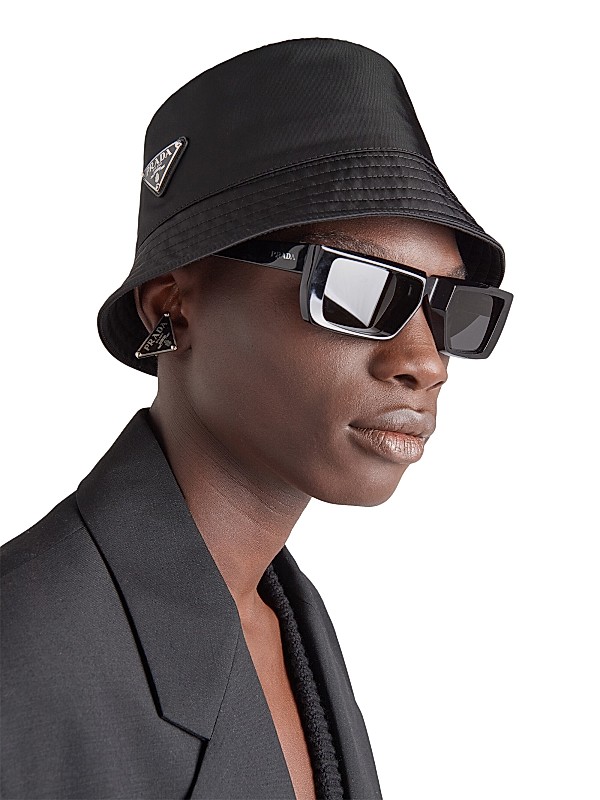 Shop Prada Re-Nylon Bucket Hat | Saks Fifth Avenue Shop Prada Re-Nylon Bucket Hat | Saks Fifth Avenue