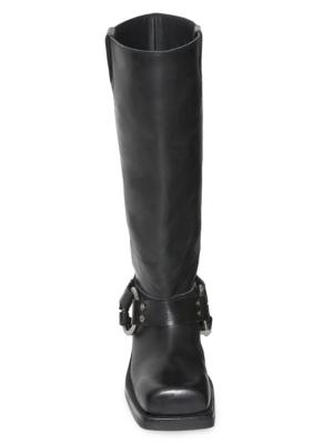 80mm Balius Faux Leather Tall Boots