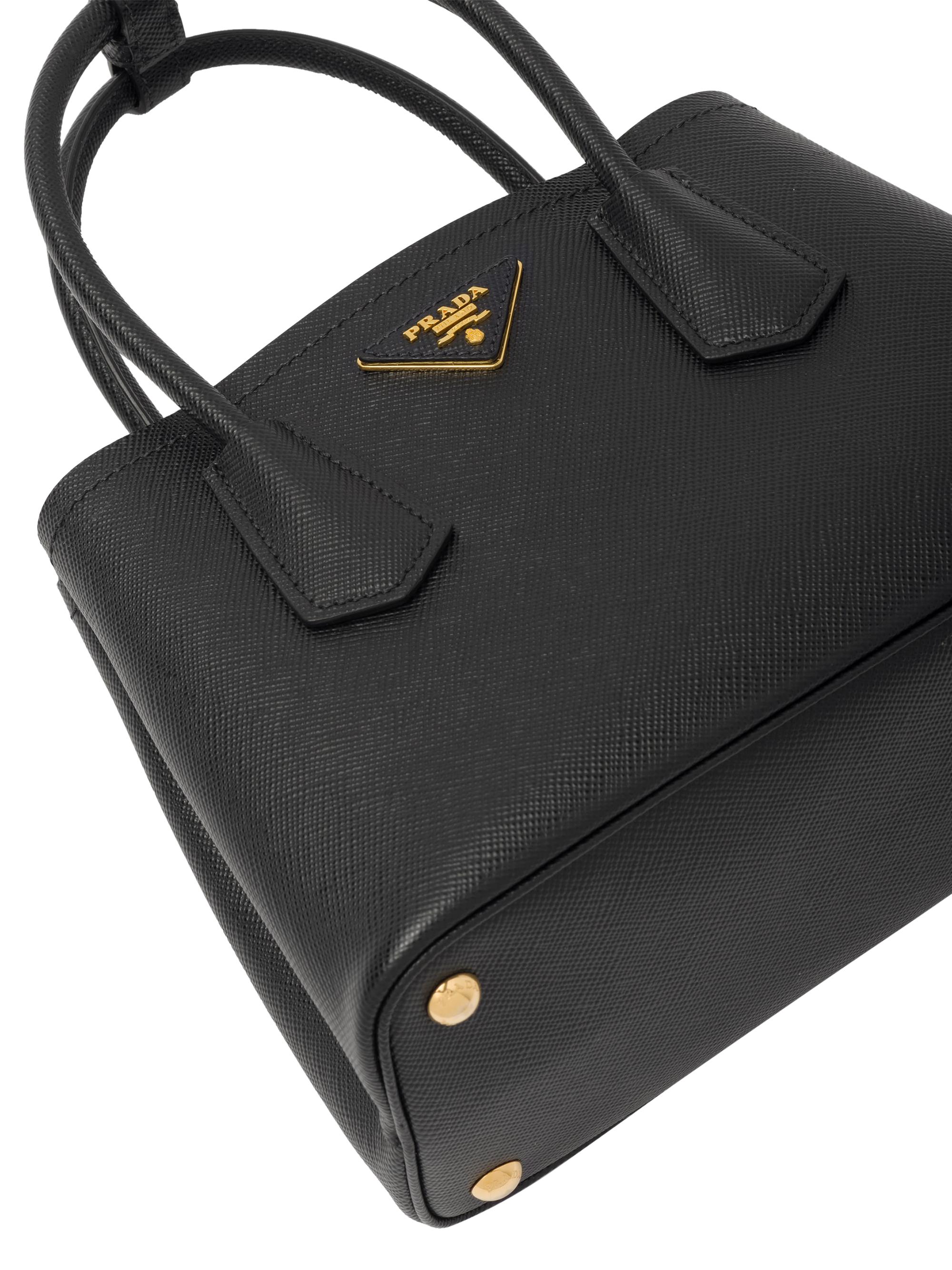 Prada Double Saffiano Leather Mini Bag | Saks Fifth Avenue