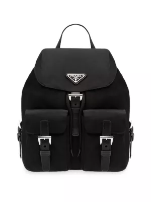 Shop Prada Small Re-Nylon Backpack | Saks Fifth Avenue