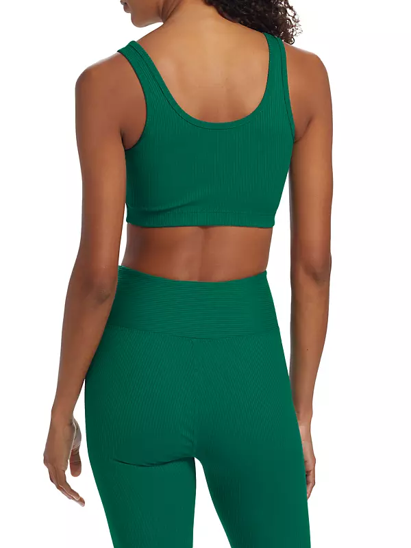 Shop Year of Ours Football Rib-Knit Sports Bra