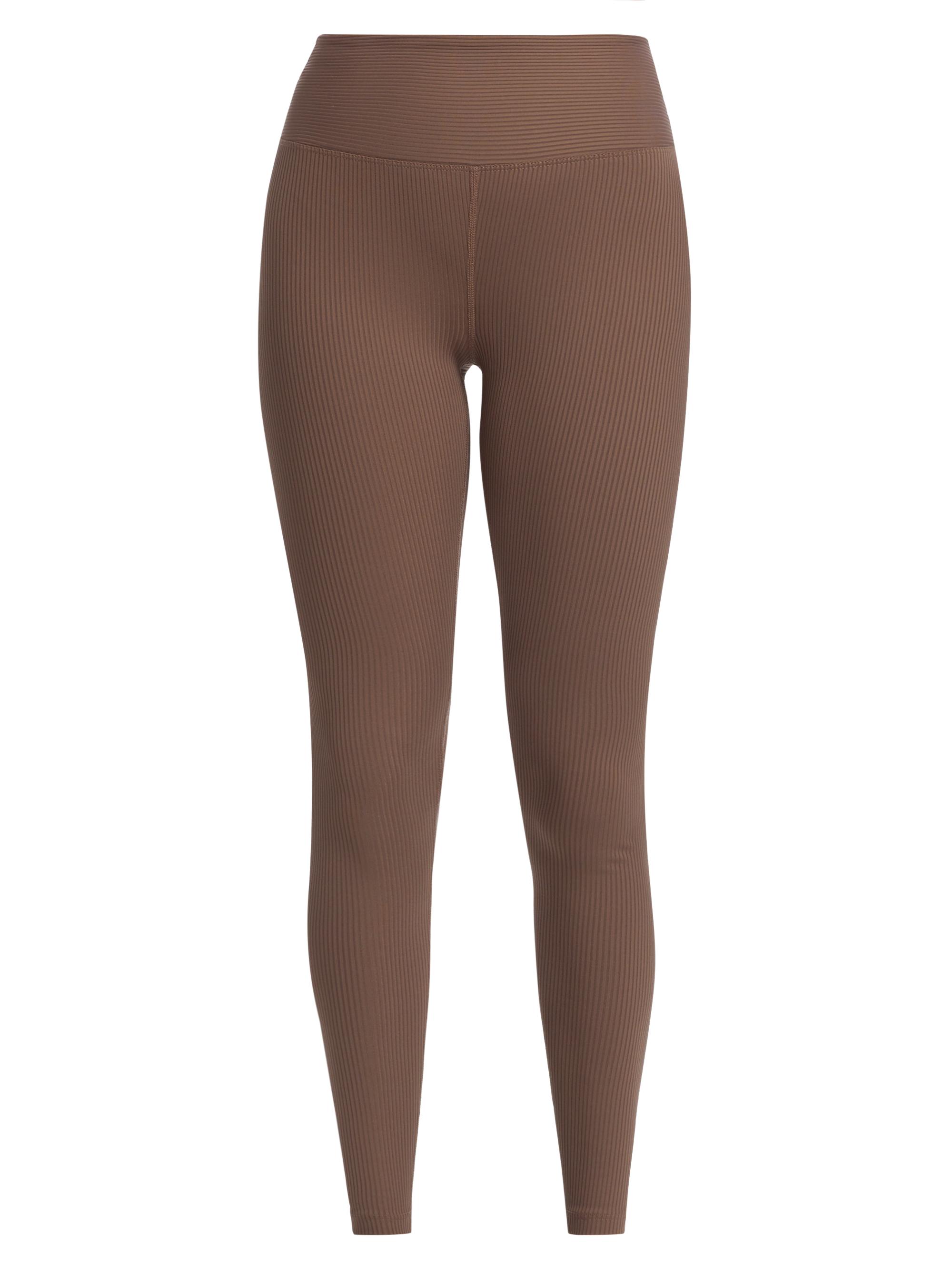 Year of Ours Women's Rib-Knit High-Rise Leggings - Coco