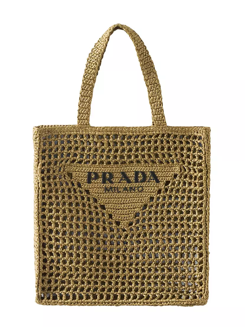 The Prada Raffia Tote Bag Remains THE Bag For Summer 2023