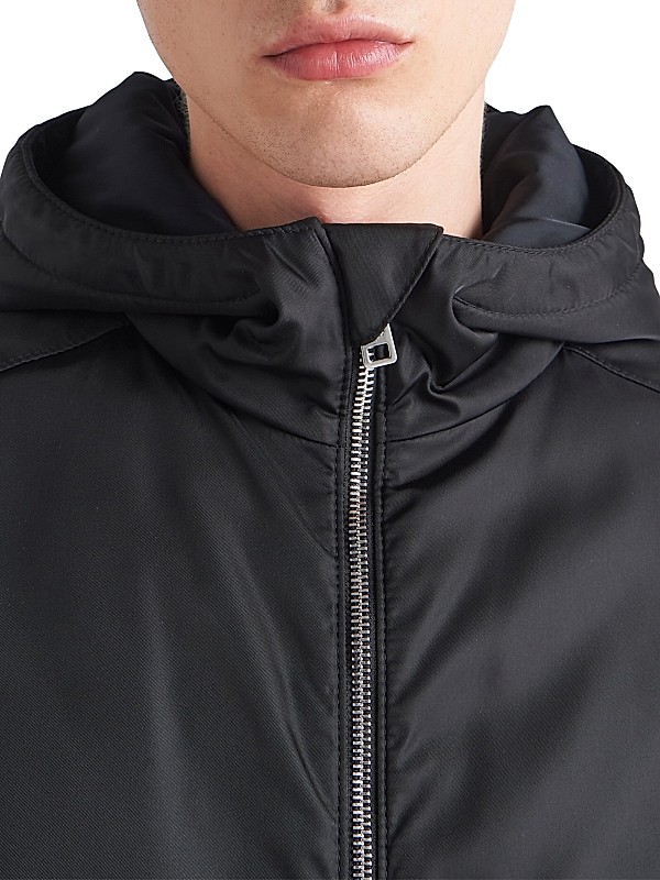 Shop Prada Re-Nylon Blouson Jacket | Saks Fifth Avenue Shop Prada Re-Nylon Blouson Jacket | Saks Fifth Avenue