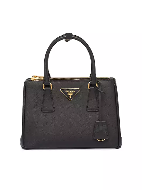 Prada Saffiano Lux Small Tote Review and Photos - Fables in Fashion