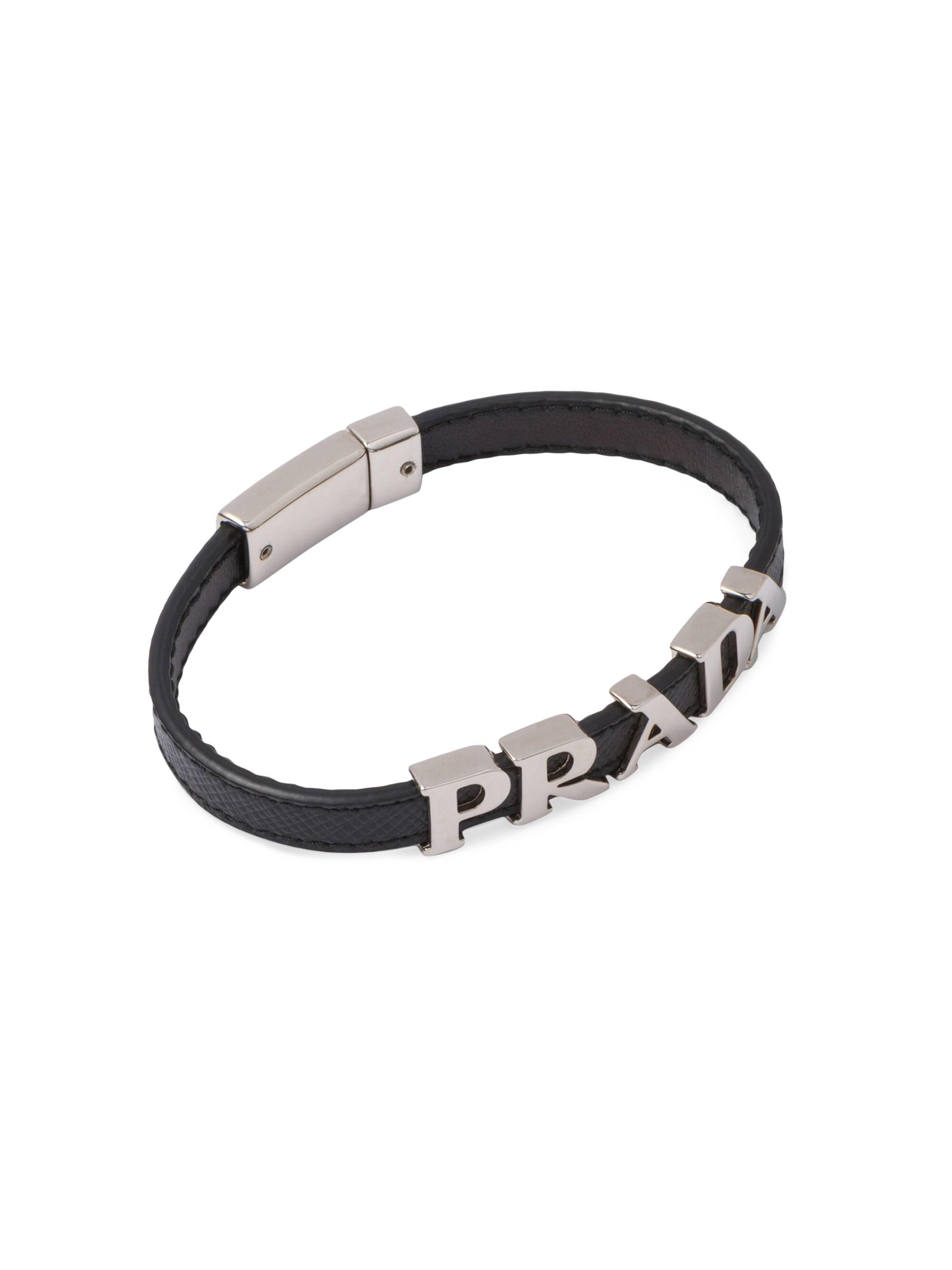 PRADA ブレスレット Prada Saffiano Leather Bracelet | Saks Fifth Avenue