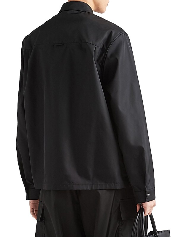 Shop Prada Re-Nylon Shirt | Saks Fifth Avenue Shop Prada Re-Nylon Shirt | Saks Fifth Avenue