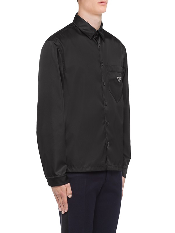 Shop Prada Re-Nylon Shirt | Saks Fifth Avenue Shop Prada Re-Nylon Shirt | Saks Fifth Avenue