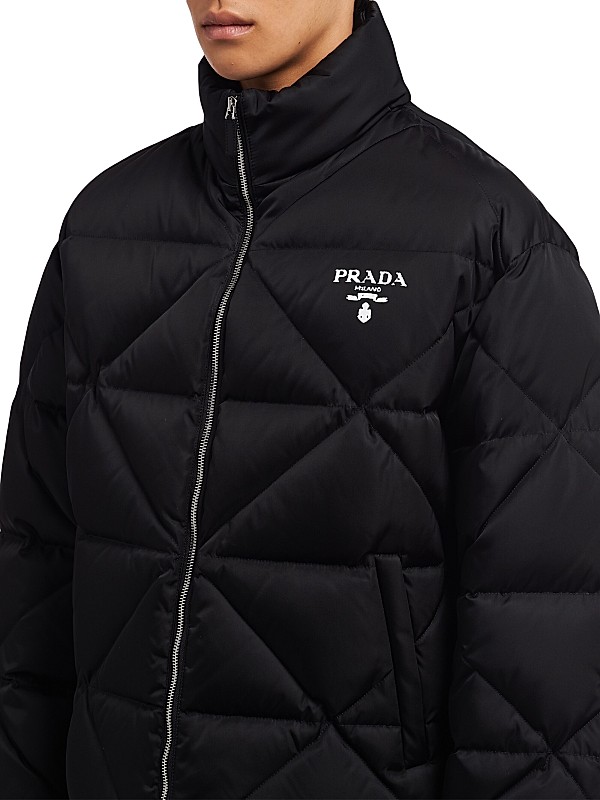 Shop Prada Re-Nylon Down Jacket | Saks Fifth Avenue Shop Prada Re-Nylon Down Jacket | Saks Fifth Avenue