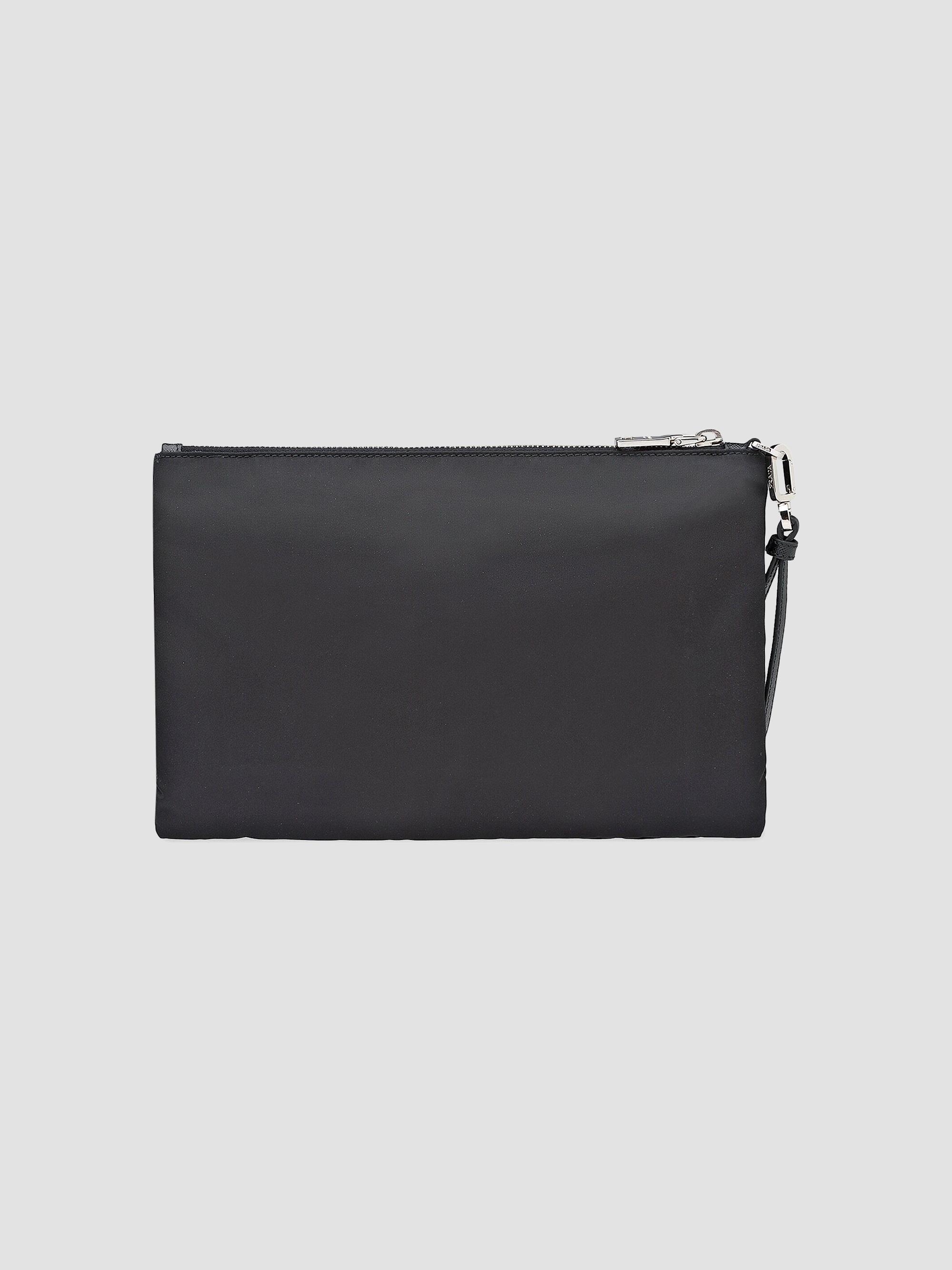Prada Re-Nylon and Saffiano Leather Pouch | Saks Fifth Avenue