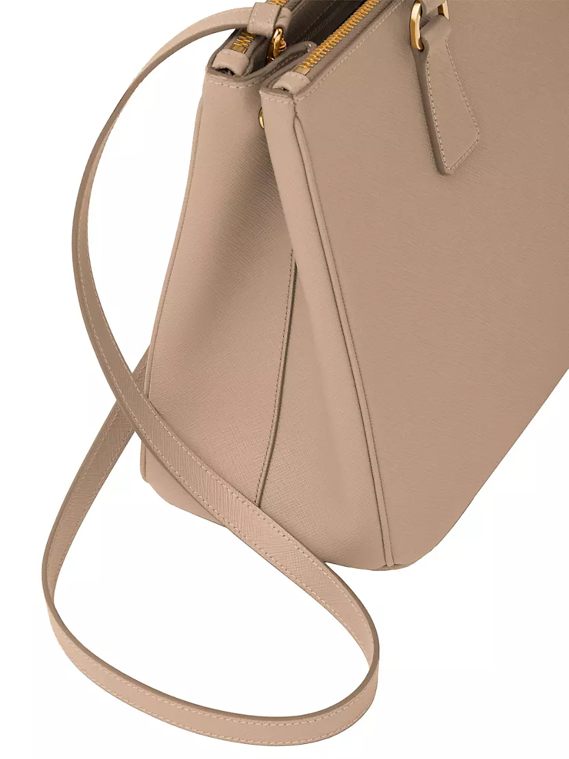 Prada pink 2013 large Saffiano leather Galleria top handle bag ref.983725 -  Joli Closet