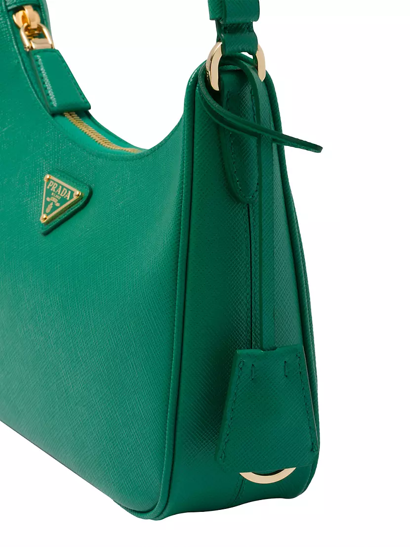 Prada Re-edition 2000 Nylon Mini Bag in Green