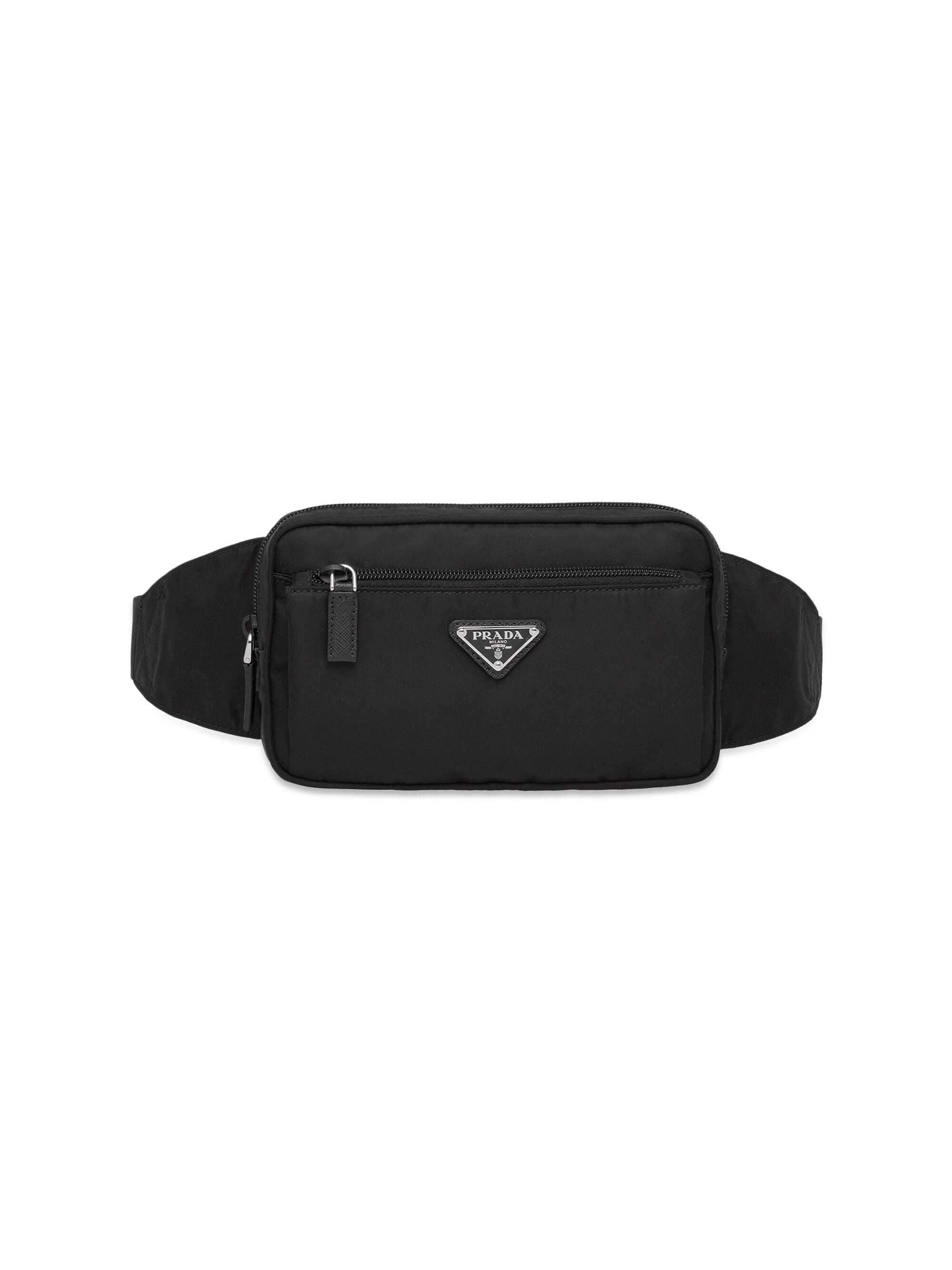 Prada Re-Nylon and Saffiano Leather Belt Bag | Saks Fifth Avenue