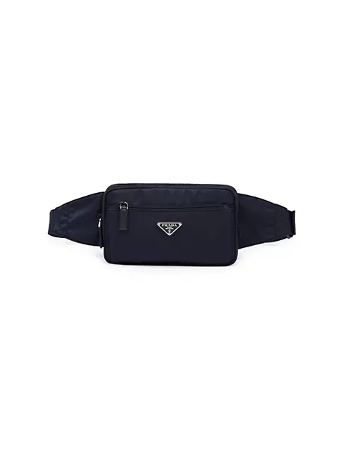 Prada Women's Saffiano Leather Belt - Black - Size 32