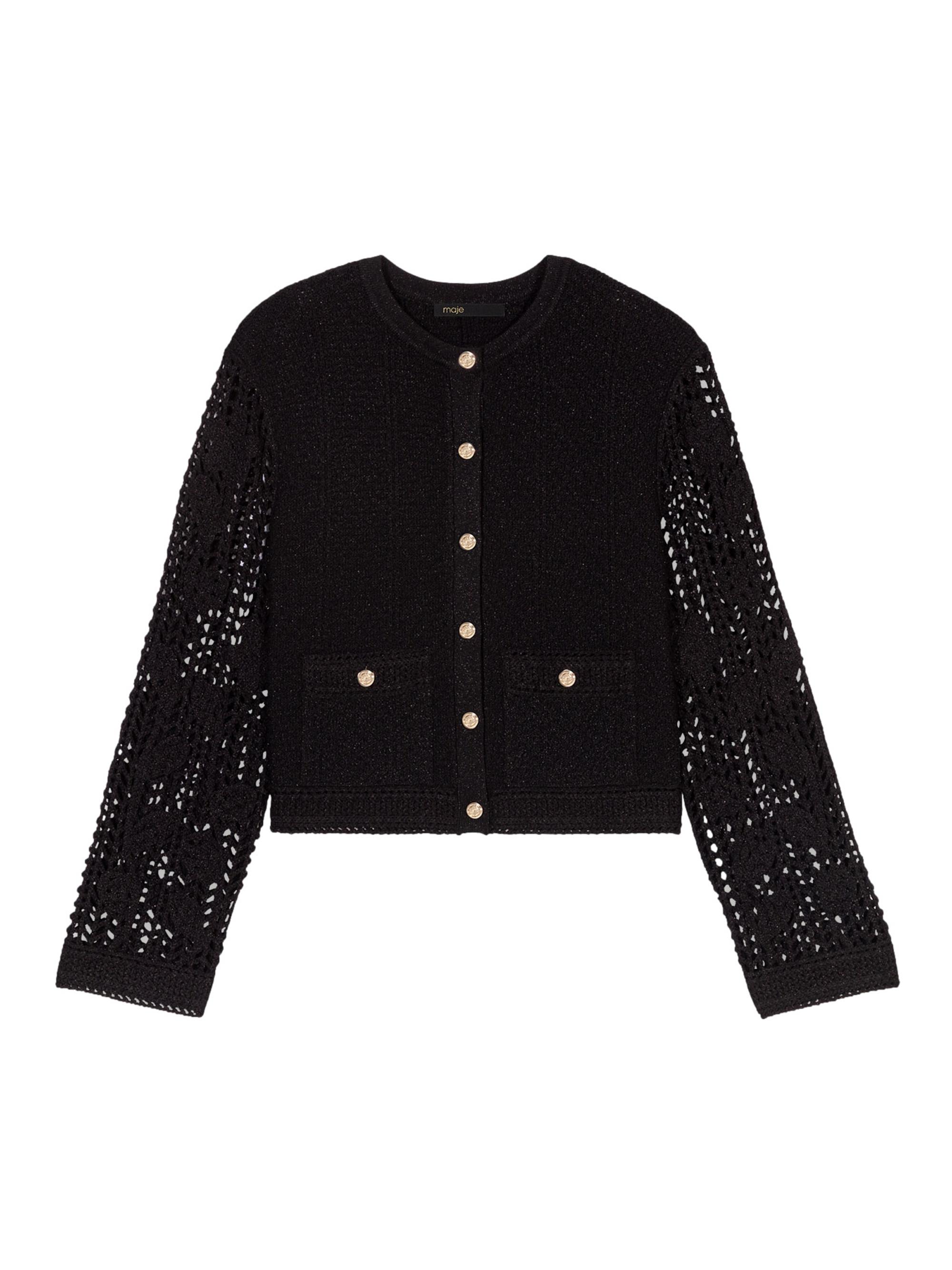 お値下げ中‼️アンドマリー Mila cardigan set ブラック F ANDMARY】Mila cardigan set