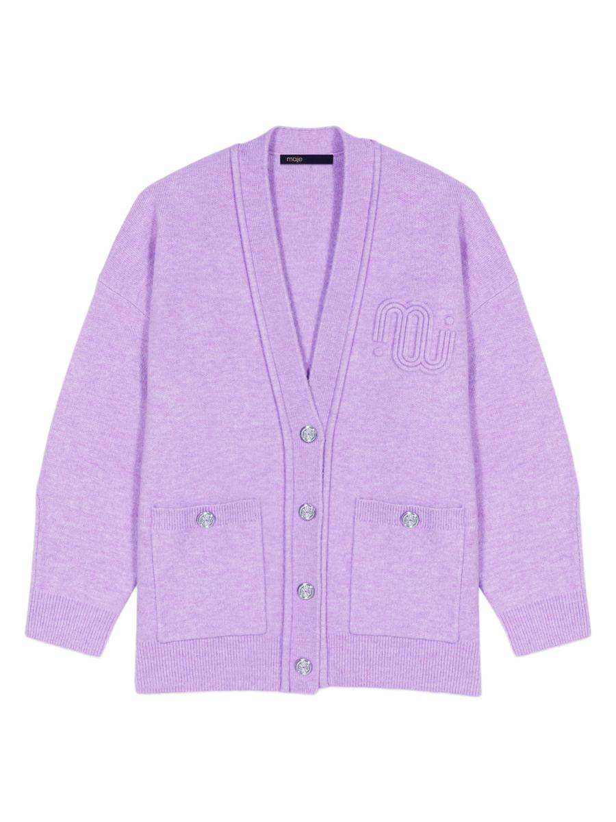 Maje Longline Cardigan | Saks Fifth Avenue