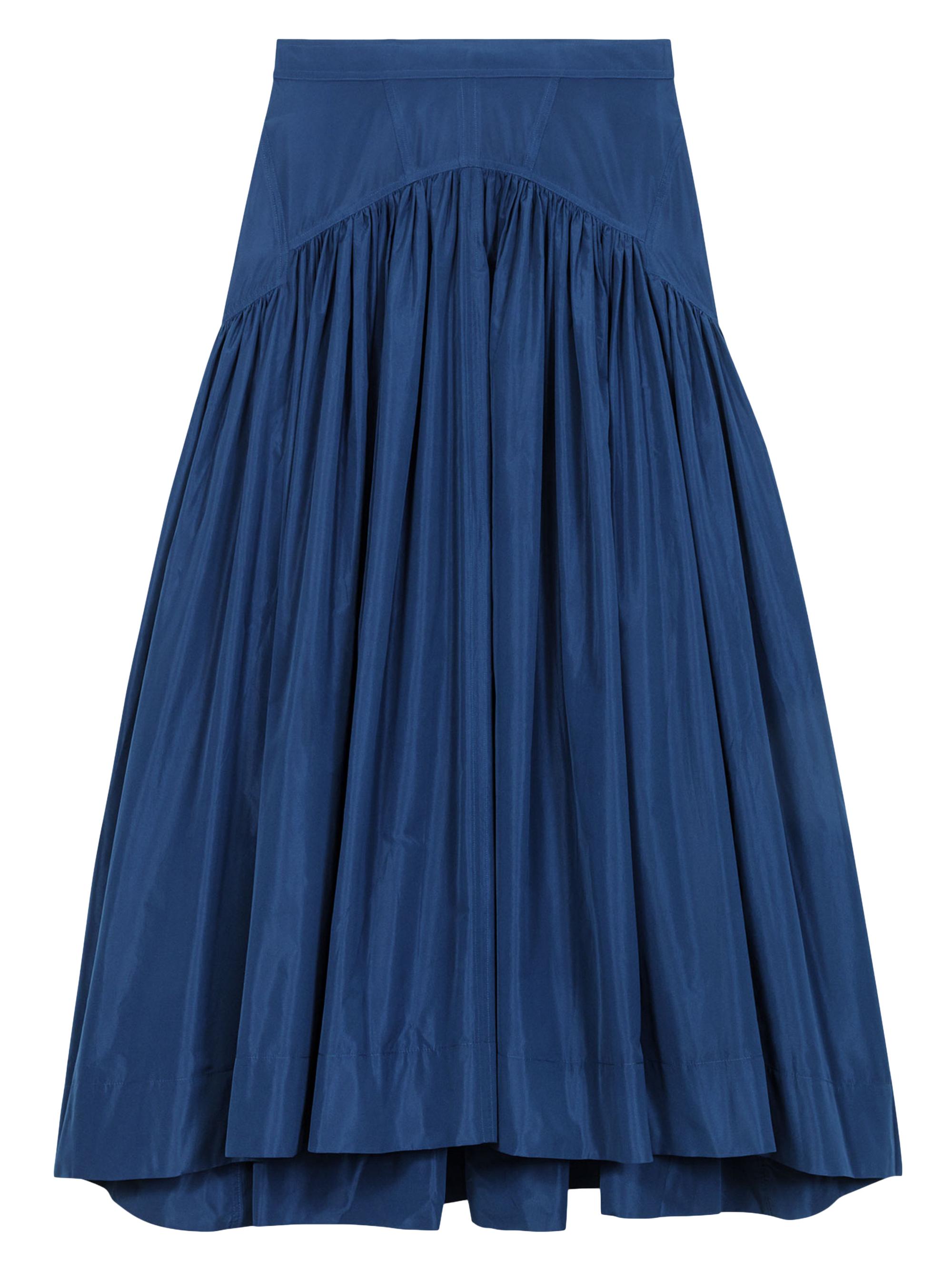 Maje Women's Full Long Skirt - Navy