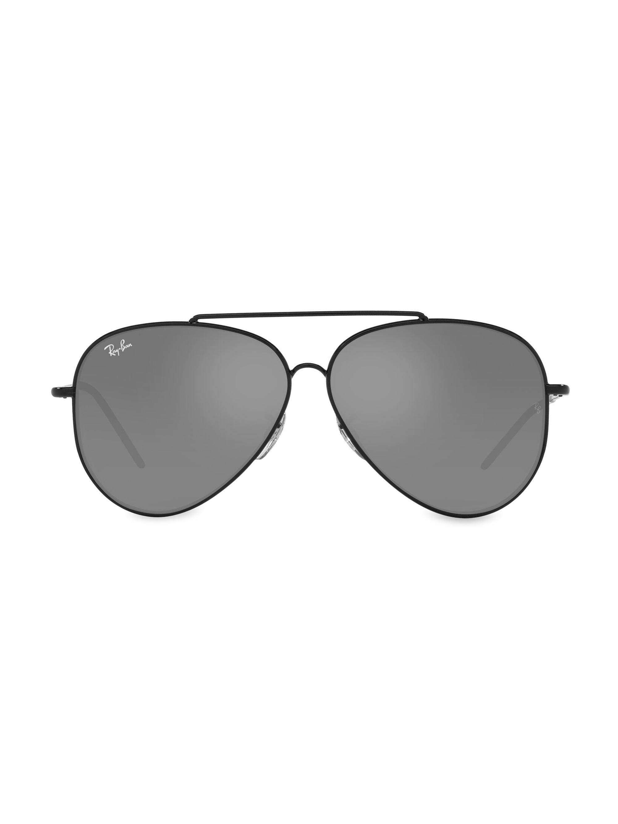 Ray-Ban Men's RBR0101S 59MM Reverse Aviator Sunglasses - Gunmetal