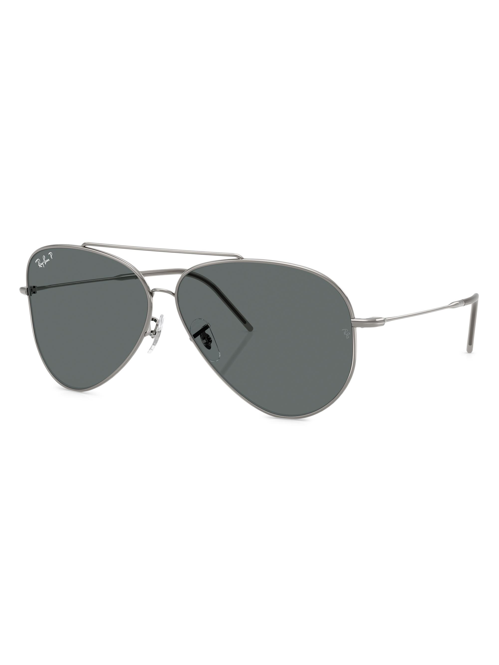 Ray-Ban Men's RBR0101S 59MM Reverse Aviator Sunglasses - Gunmetal | Thumbnail 6