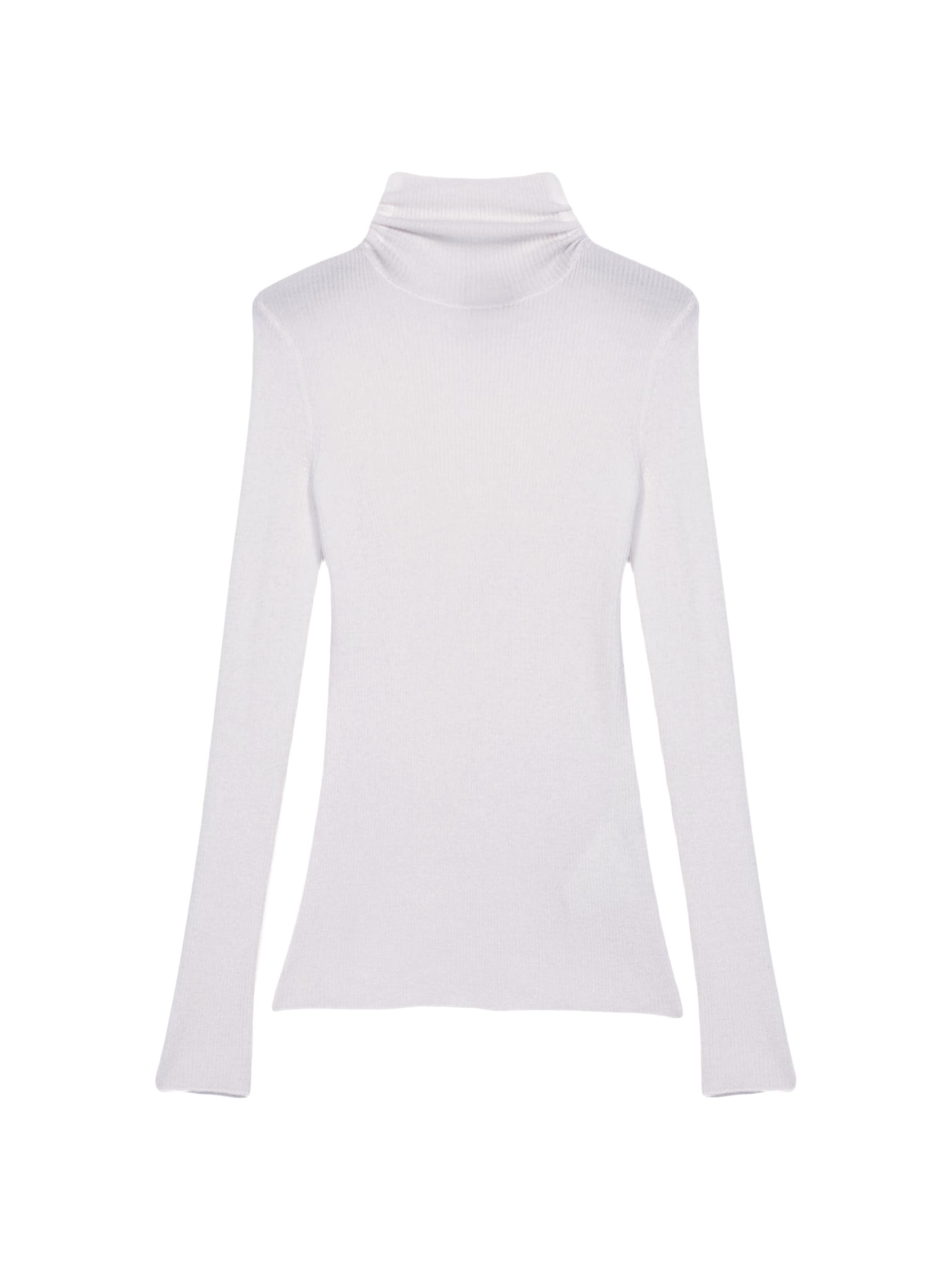 Maje Women's Wool and Silk Jumper - Ecru