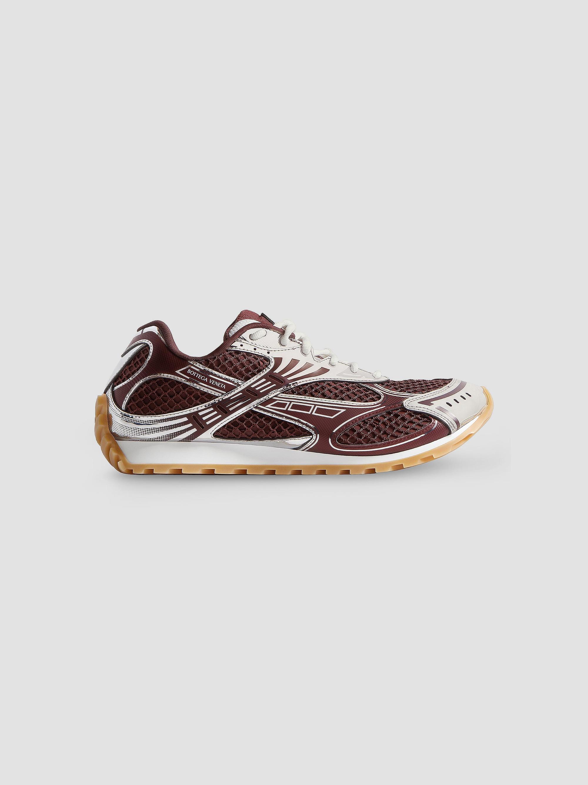 Bottega Veneta Men's Orbit Low-Top Sneakers - Barolo Silver | Thumbnail 5