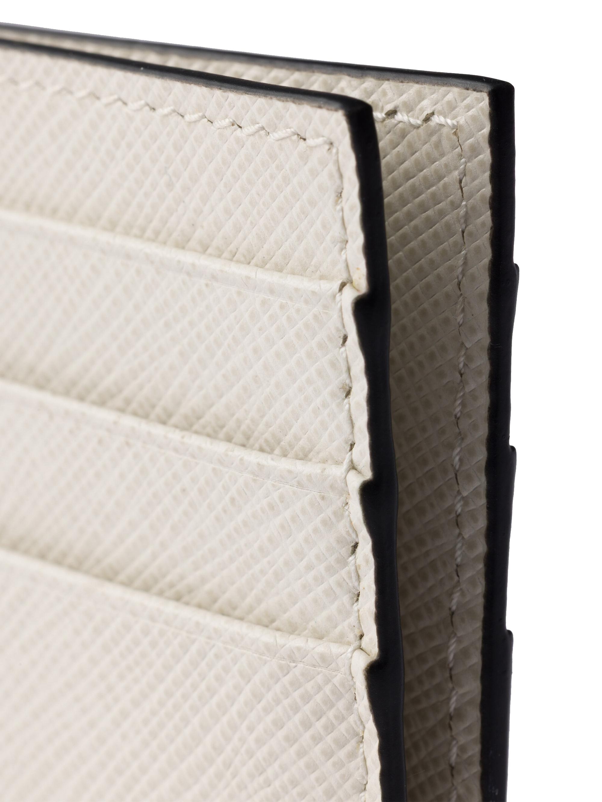 Prada Saffiano Leather Card Holder | Saks Fifth Avenue