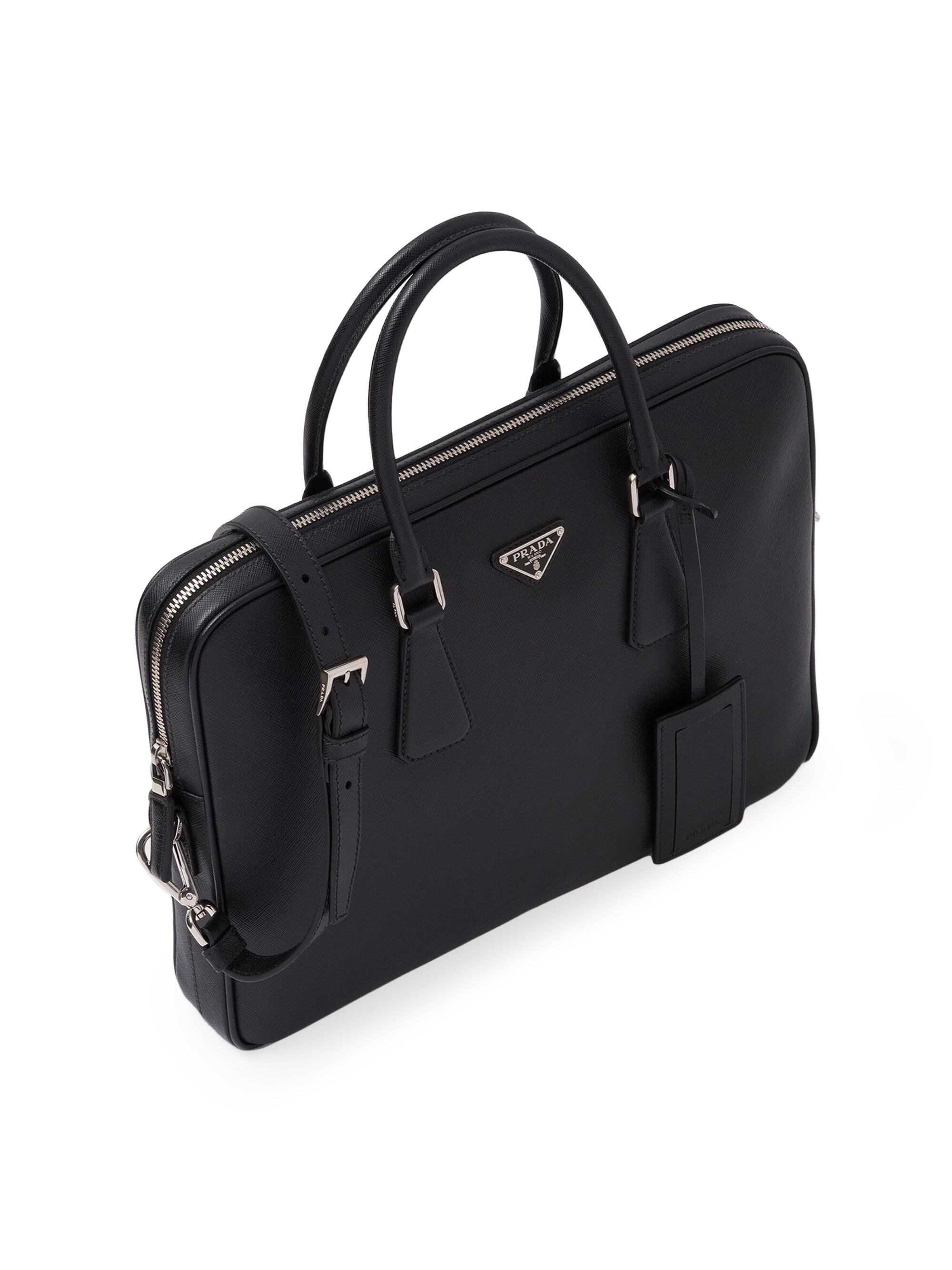 Prada | 96Q58Z132A4 | NA | Men's Saffiano Leather Work Bag
