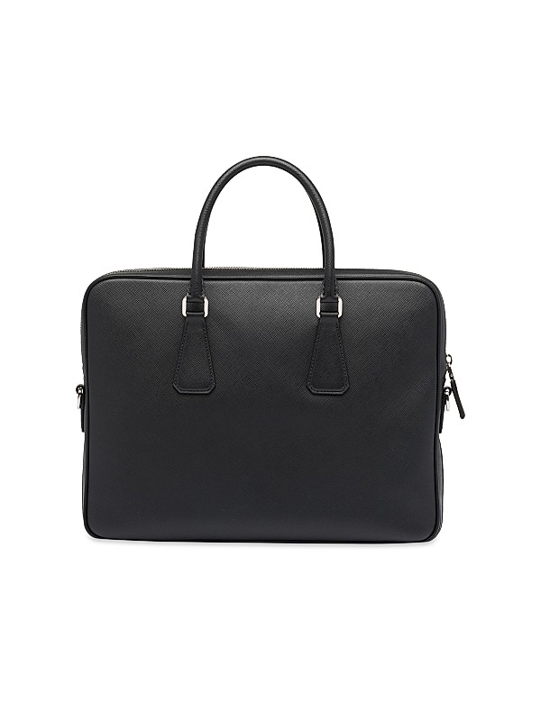 Shop Prada Saffiano Leather Work Bag | Saks Fifth Avenue Shop Prada Saffiano Leather Work Bag | Saks Fifth Avenue