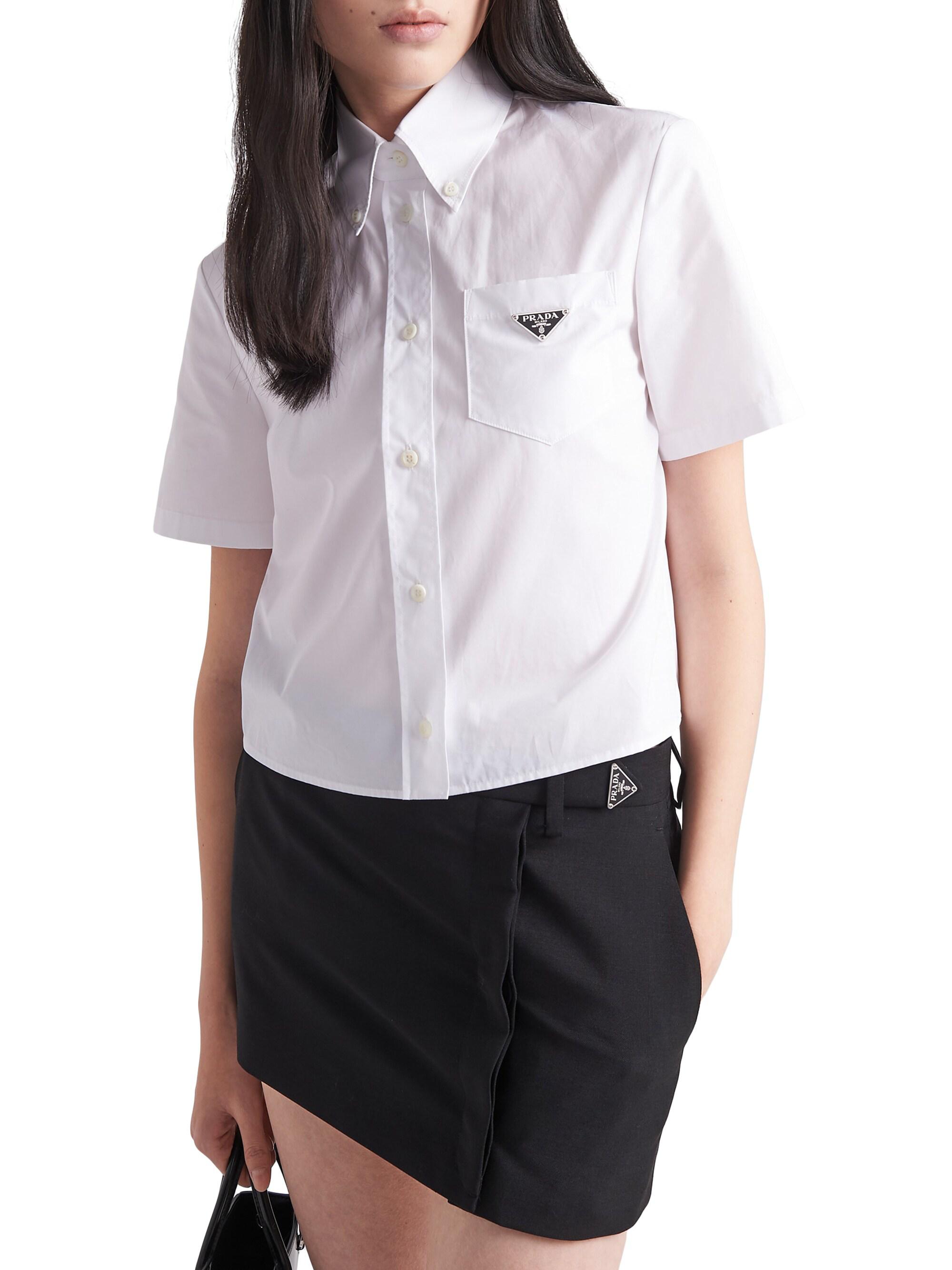 Prada Poplin Shirt | Saks Fifth Avenue