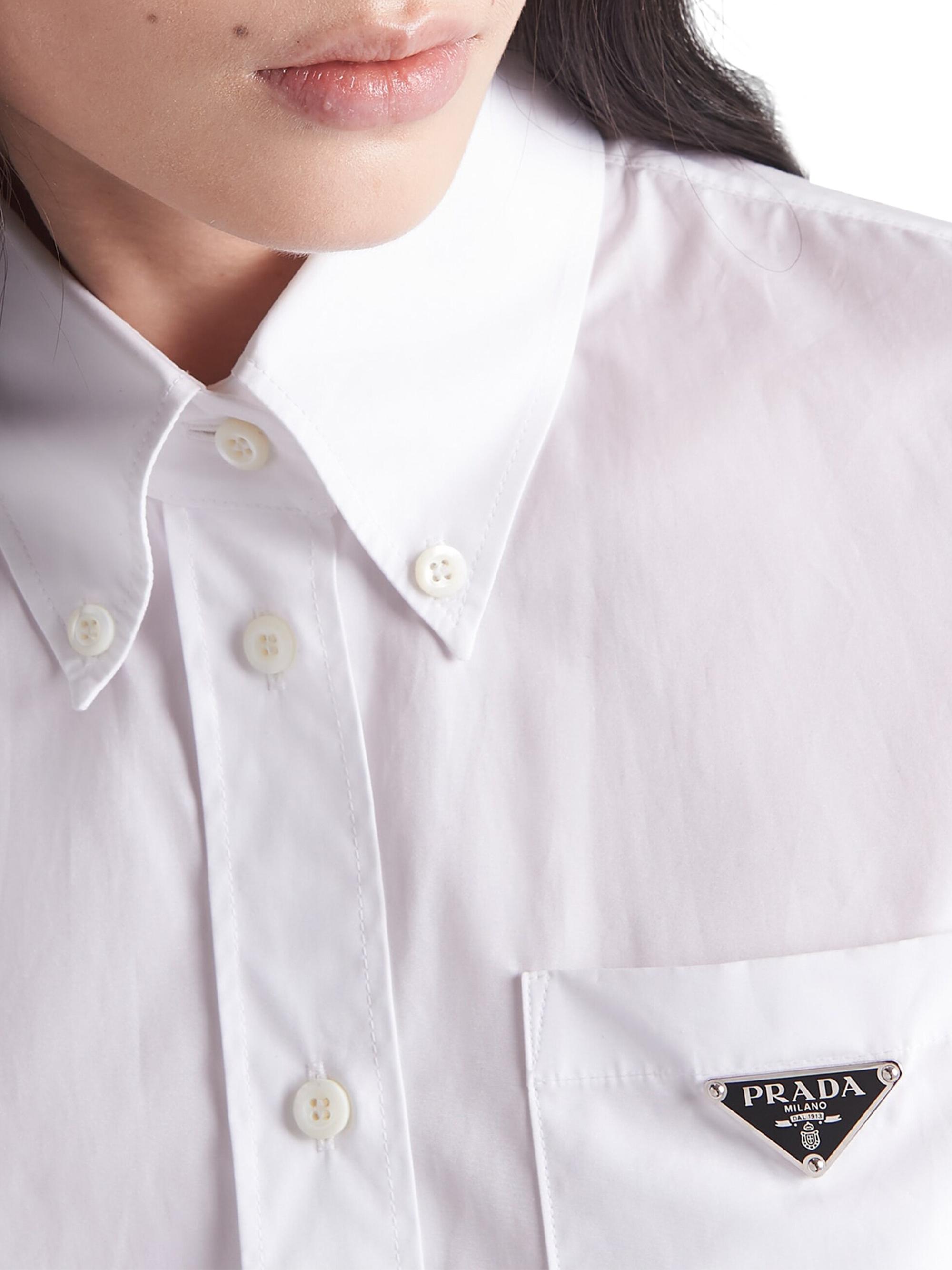 Prada Poplin Shirt | Saks Fifth Avenue