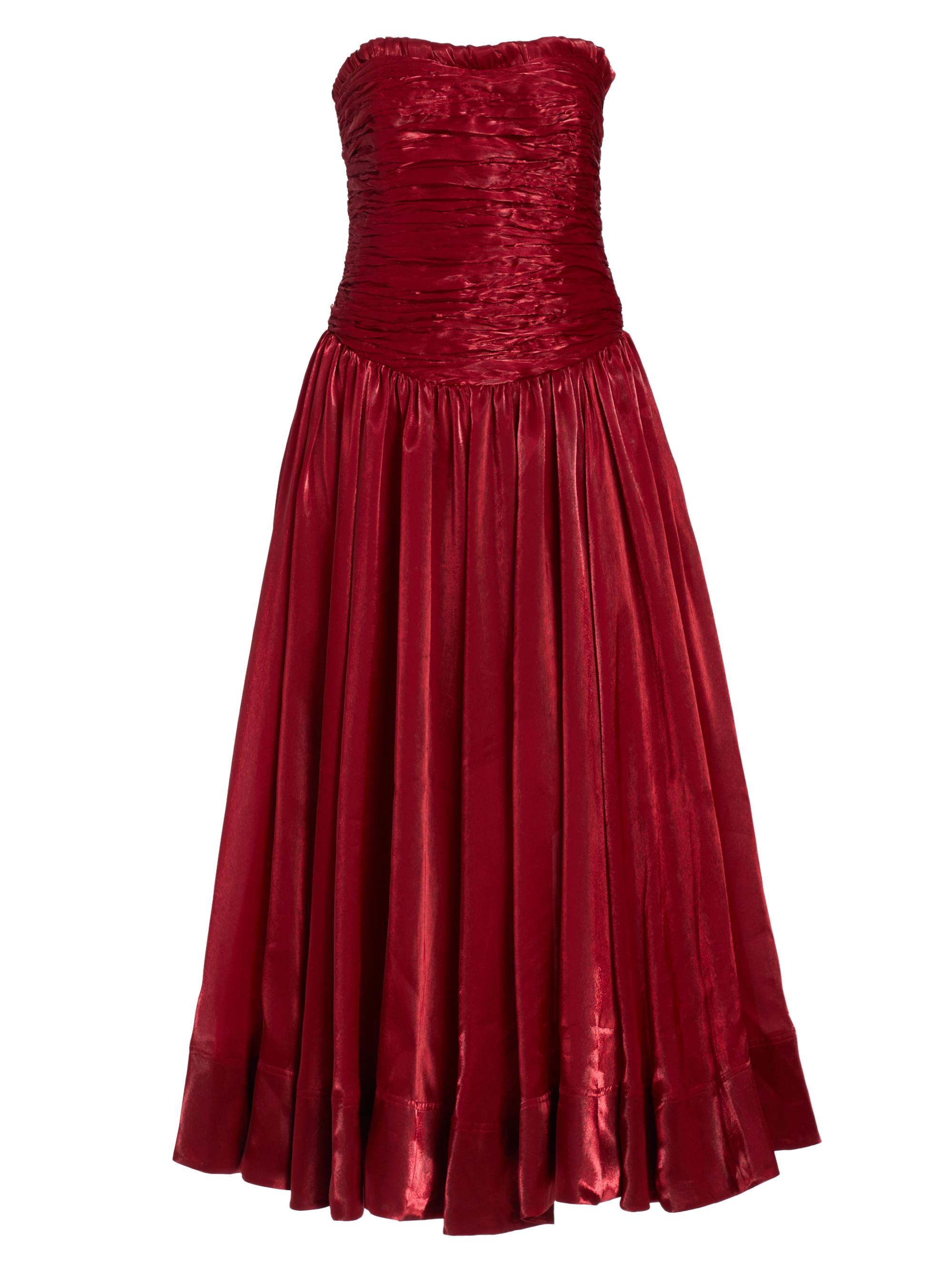 Aje Women's Regent Sleeveless Midi-Dress - Garnet Red