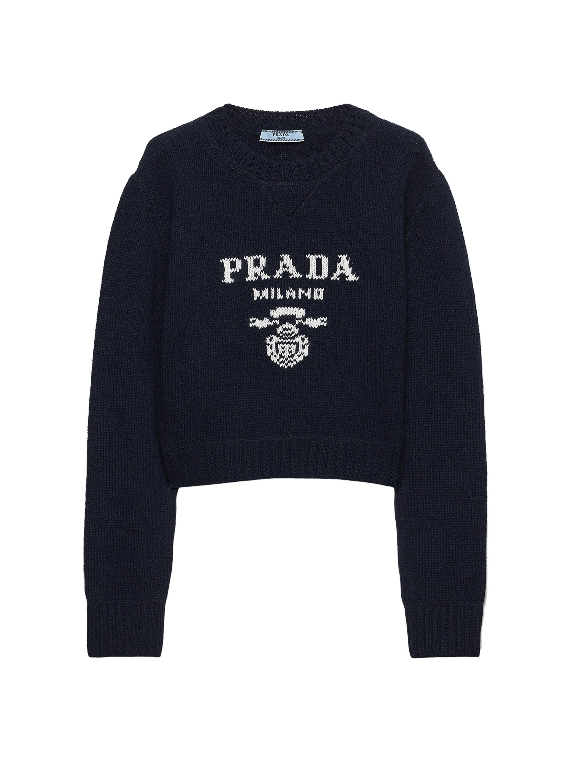 トップス prada wool crewneck sweater 0400019962907_GREY?wid=600&hei