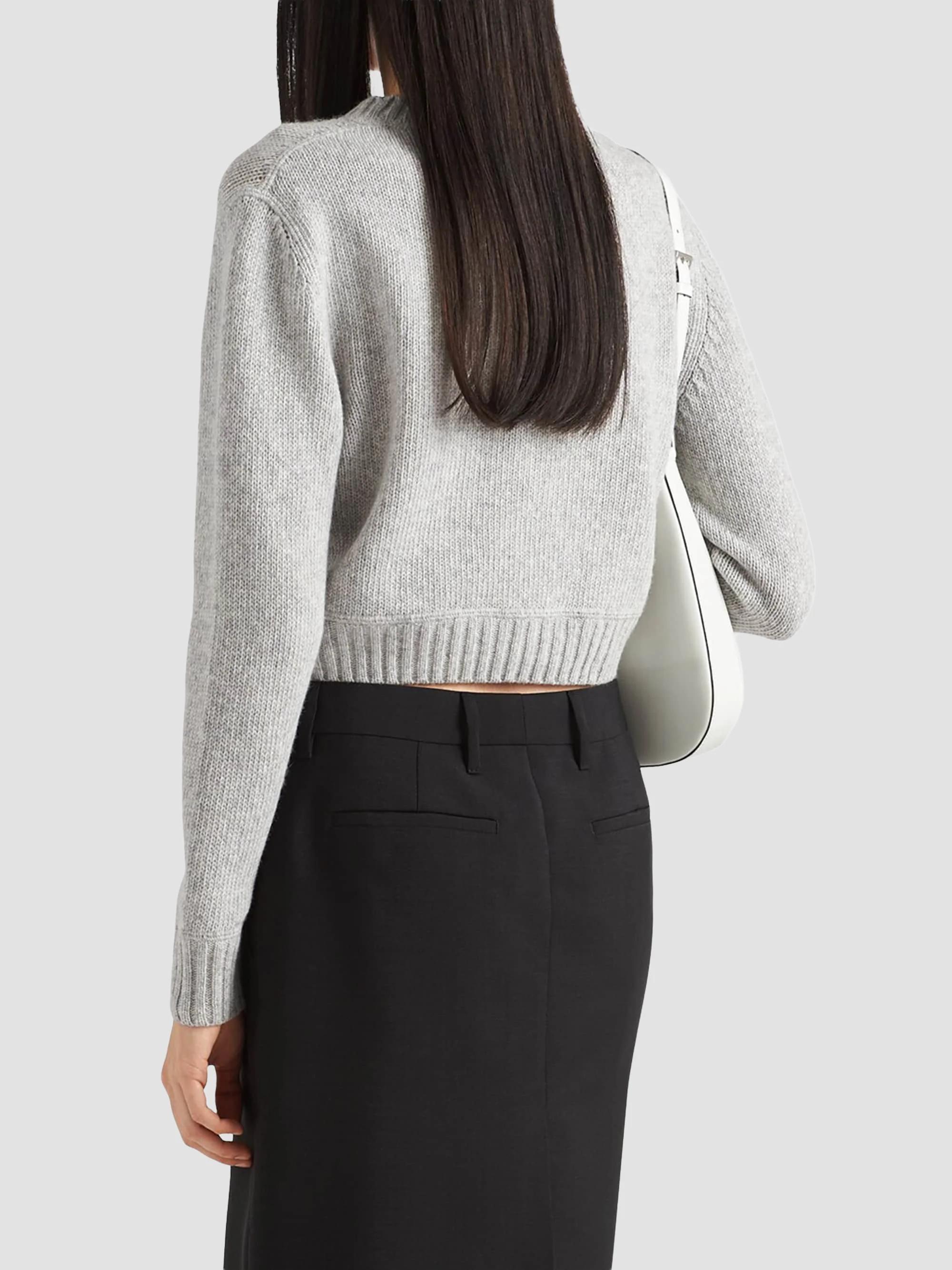 Prada Wool and Cashmere Crewneck Sweater | Saks Fifth Avenue