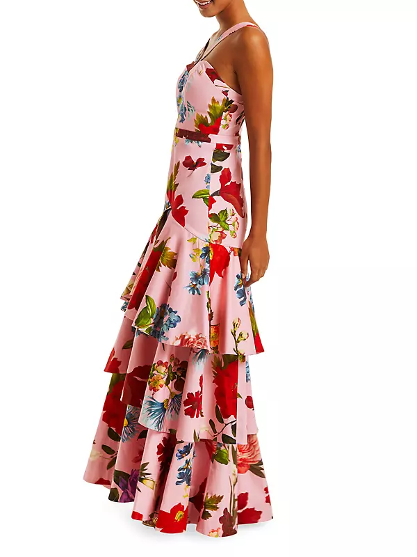 Shop Mestiza New York Victoria Tiered Floral Dress | Saks Fifth Avenue