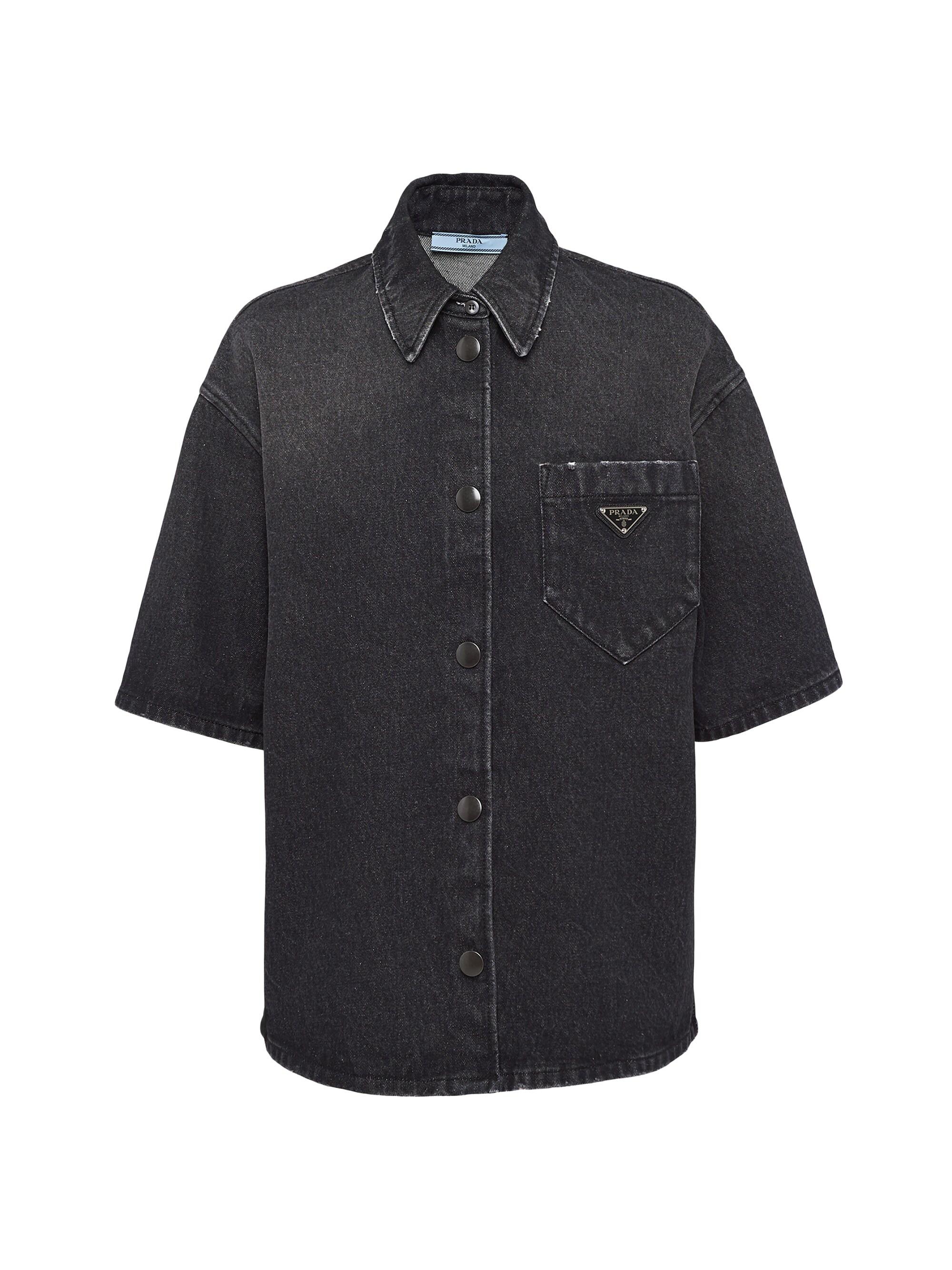 Prada Denim Shirt | Saks Fifth Avenue