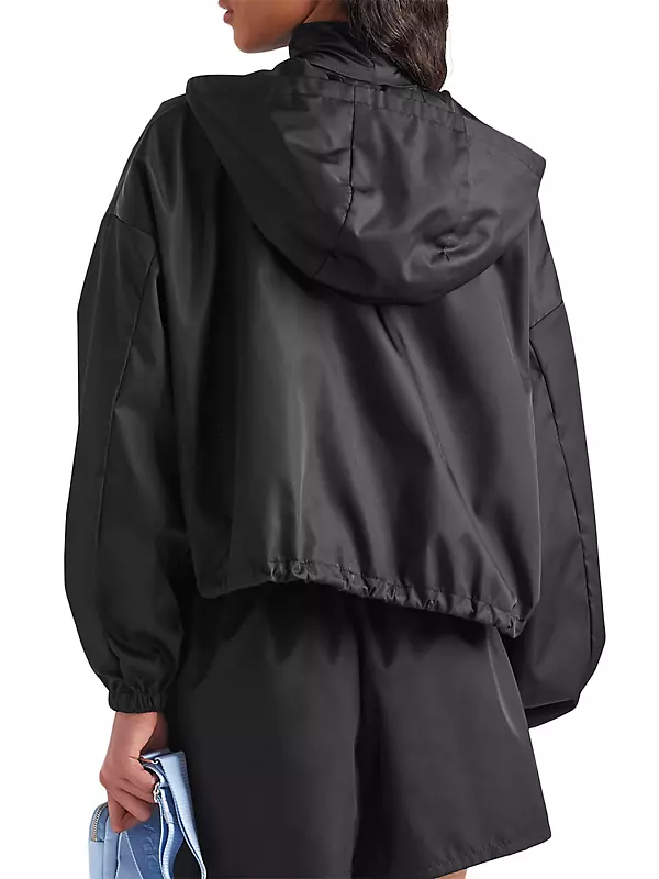 Shop Prada Re-Nylon Cropped Jacket | Saks Fifth Avenue