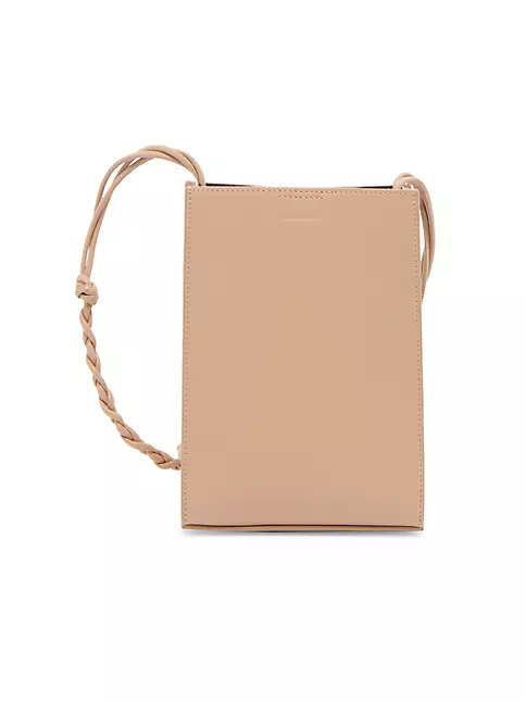 Shop Jil Sander Tangle Small Leather Crossbody Bag | Saks Fifth Avenue