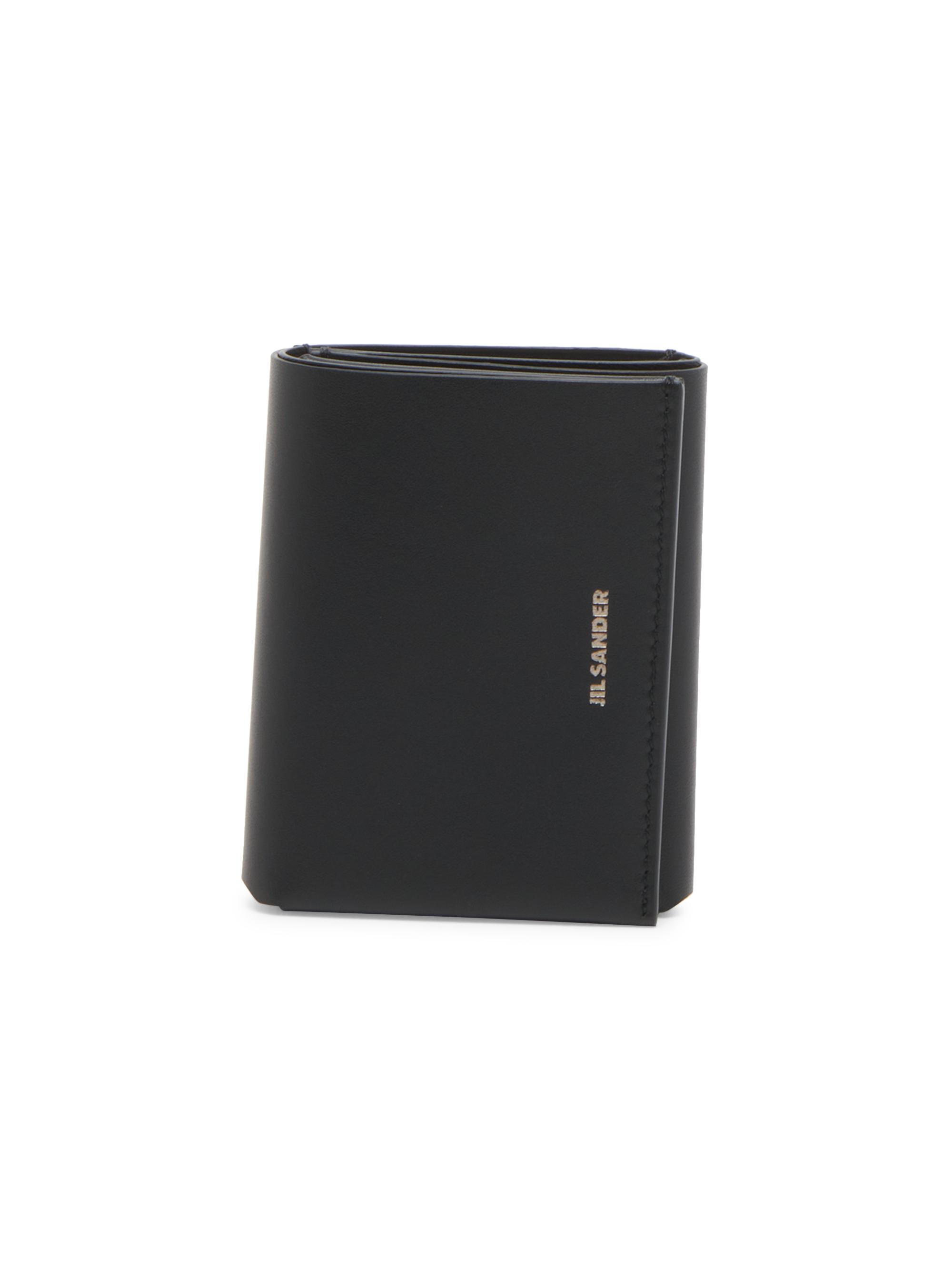 【超美品‼️】JILSANDER origami Wallet JIL SANDER ORIGAMI WALLET ブラック Shop Jil Sander Origami Leather