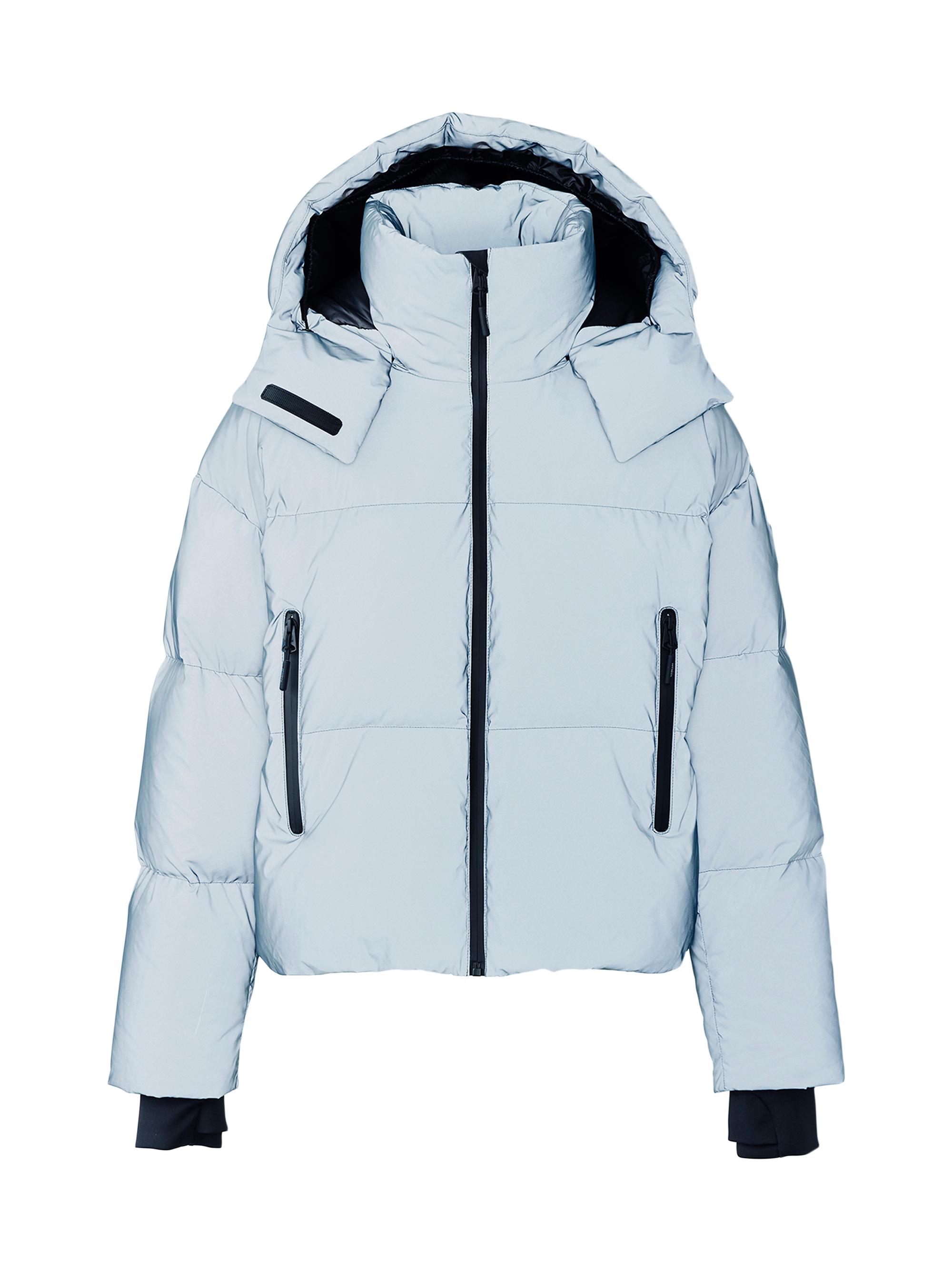 Mackage Women's Tessy Reflective Hooded Down Jacket - Reflective