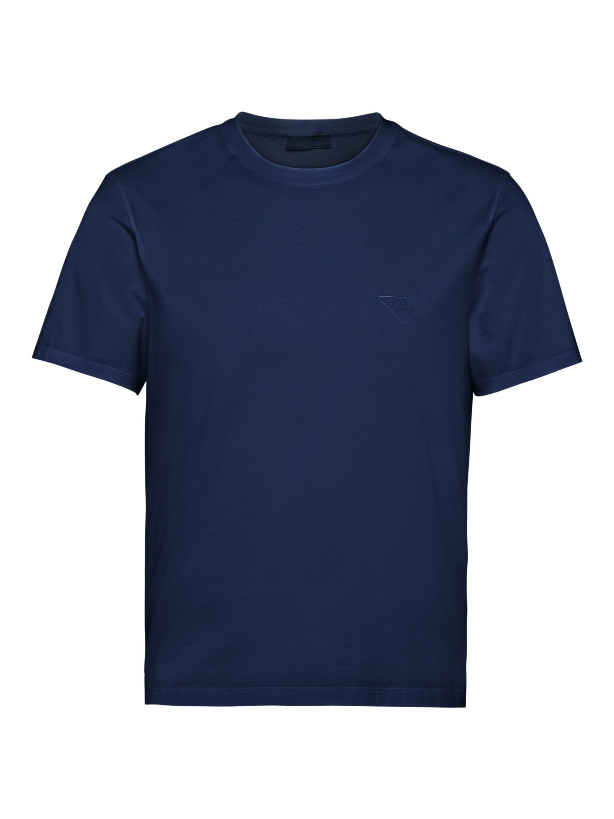 Prada Men's Stretch Cotton T-Shirt - Black