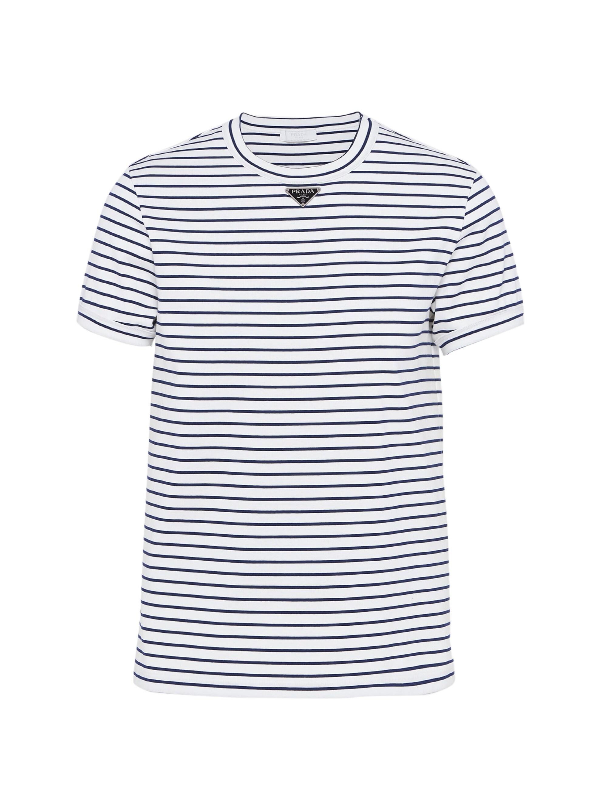 Prada Men's Cotton T-Shirt - White