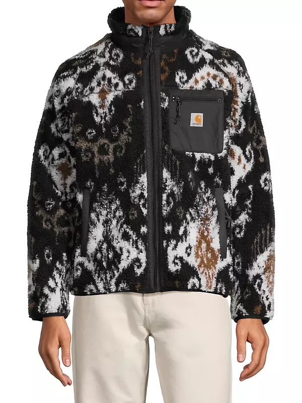 Y-3 Abstract-jacquard Hooded Jacket