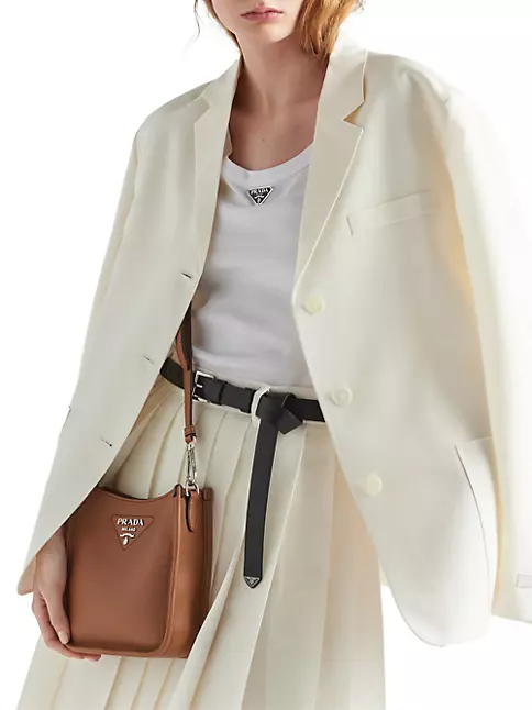 Prada Mini Saffiano Leather Shoulder Bag