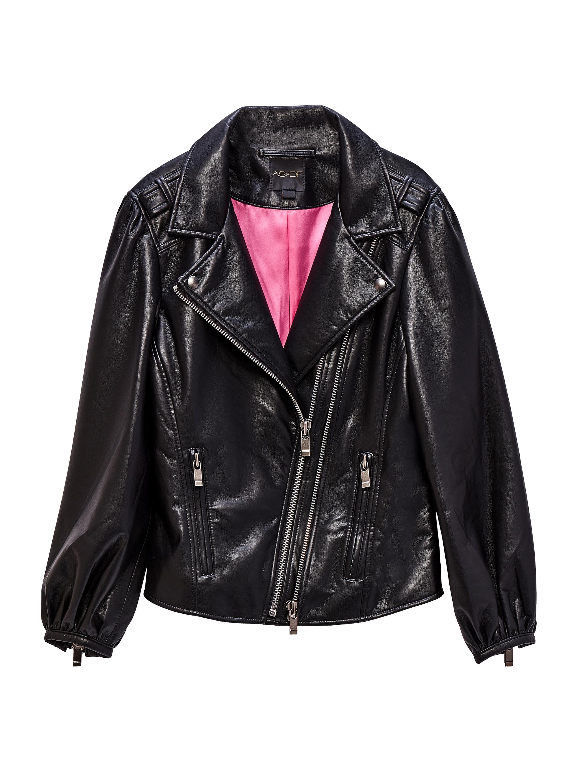 AS by DF Women's Mercury Recycled Leather Jacket - Parisian Rose
