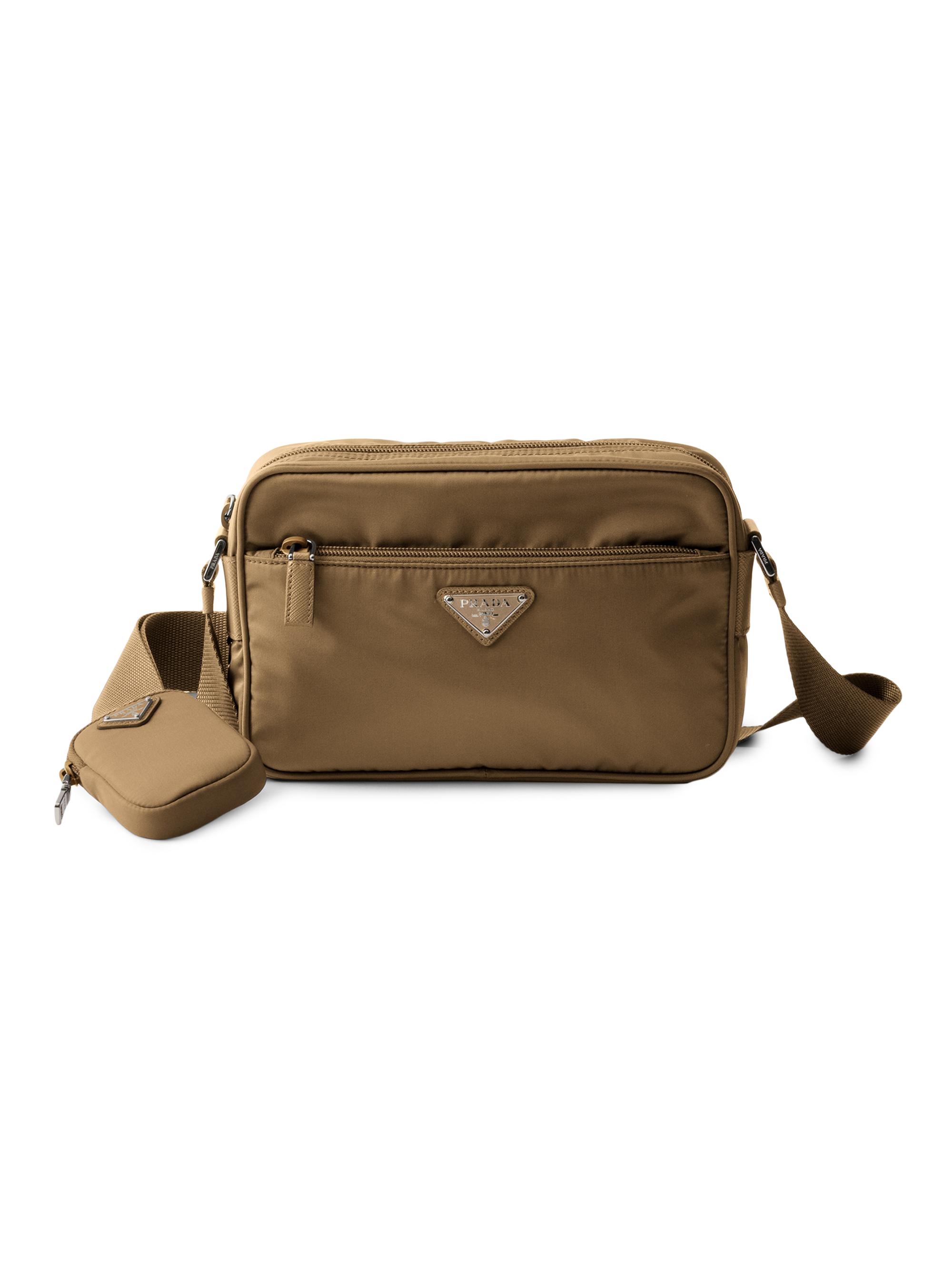 Prada Women's Re-Nylon Shoulder Bag - Khaki